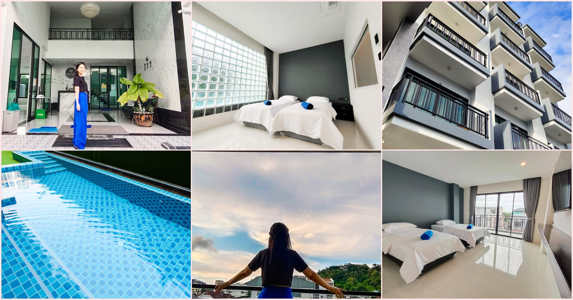 Goodtown Villa Hotel Phuket Khao Rang, очень классный отель, красивый, удобный, удобный, удобный для путешествий, отличное расположение в самом центре города Пхукет.